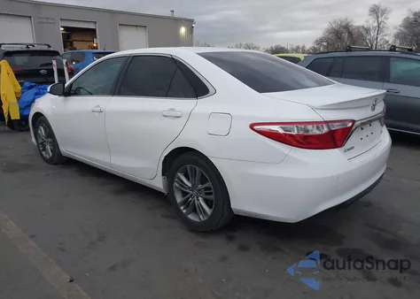 2016 Toyota Camry Se from USA, damaged, VIN 4T1BF1FK2GU245256